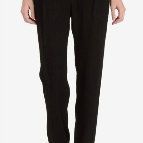 A.L.C. NWT Black Joanna Timeless Open Back Shelf bra Jumpsuit/Romper Sz 14 - Picture 6 of 14